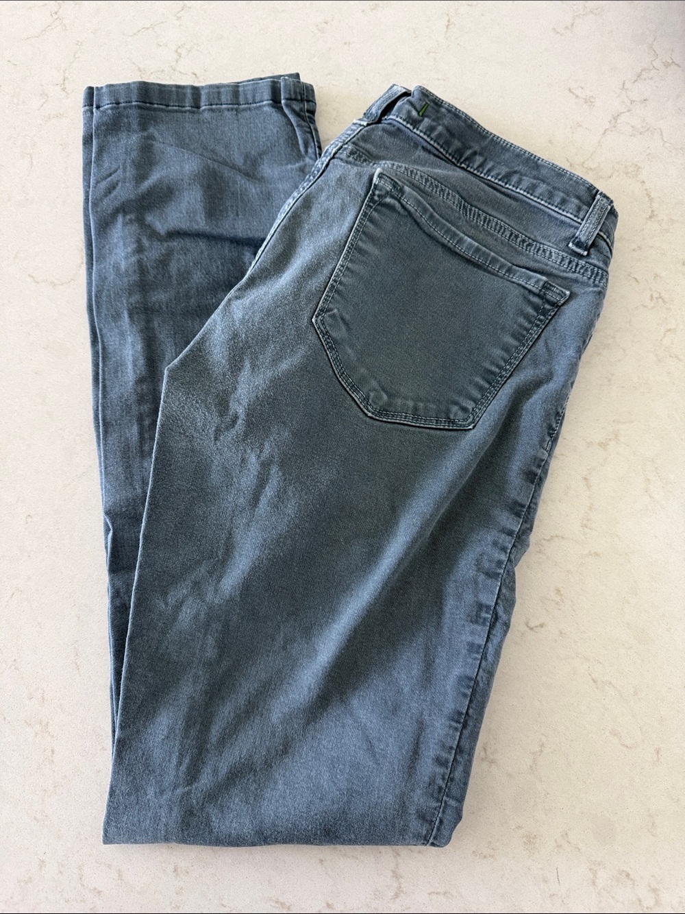 J Brand Slate Blue Straight Leg Jeans
